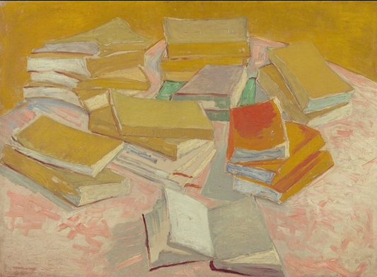Piles of French Novels Vincent van Gogh, 1887