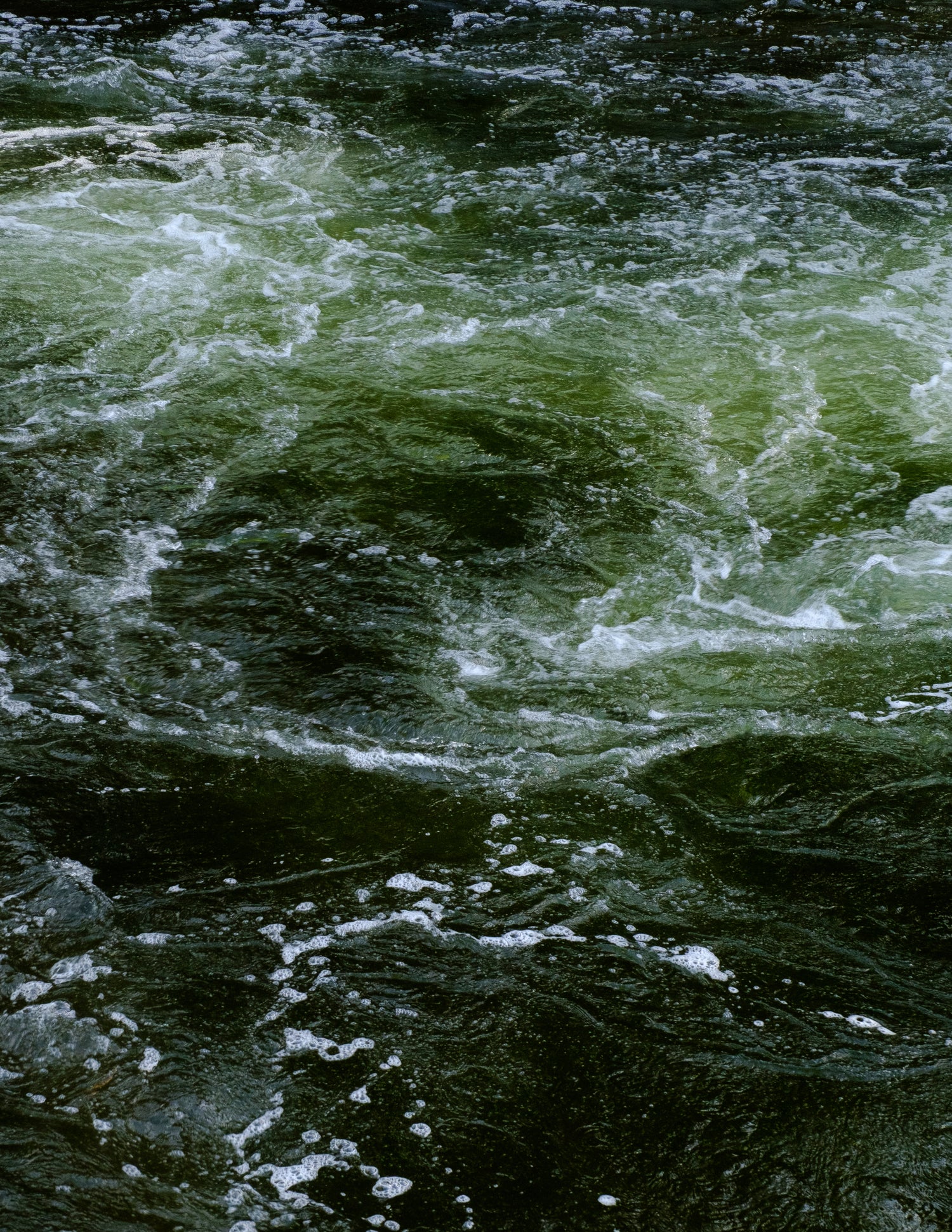 Close Up Of Swirling Water